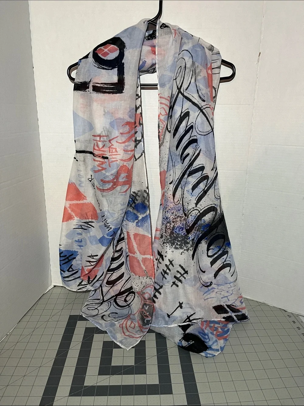 Mad Love Graphic Harley Quinn scarf